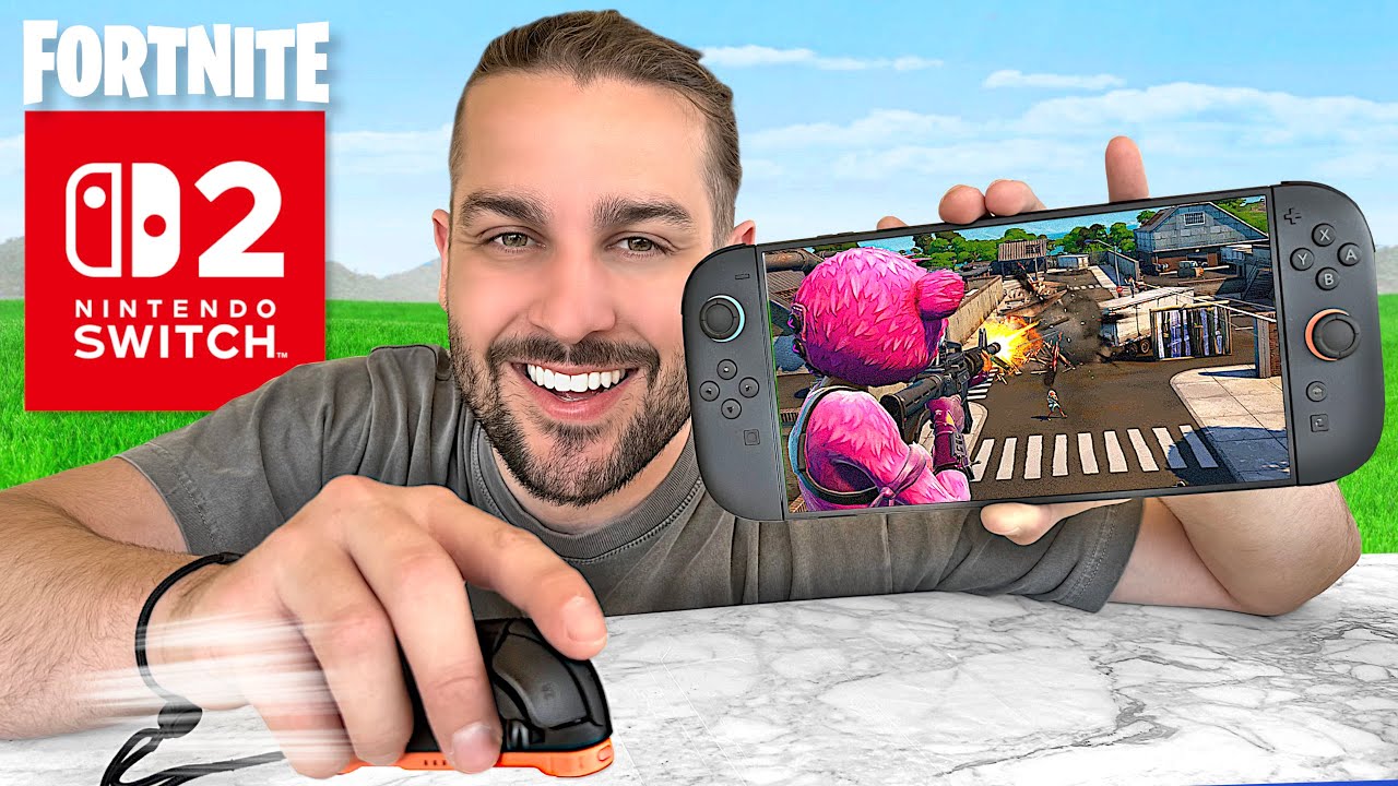 On joue a FORTNITE avec une SOURIS NINTENDO SWITCH 2 ! - YouTube