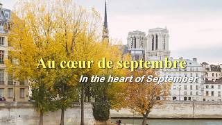 Au coeur de septembre ( 1967 ) - NANA MOUSKOURI - French lyrics + english translation chords