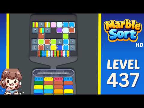 Marble Sort Level 437 Walkthrough & Solution