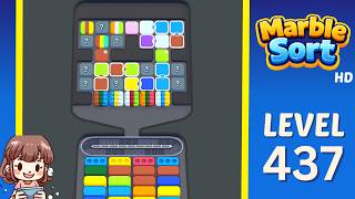 Marble Sort Level 437 Solution Walkthrough
