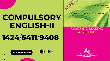 AIOU 1424 Guess Paper Code 1424 Code 5411 Code 9408 Past Papers Important Questions