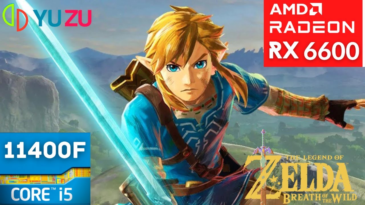 The Legend of Zelda: Breath of the Wild no PC - YUZU - Tradução PTBR -  60fps - R5 5600 + RTX 3070 