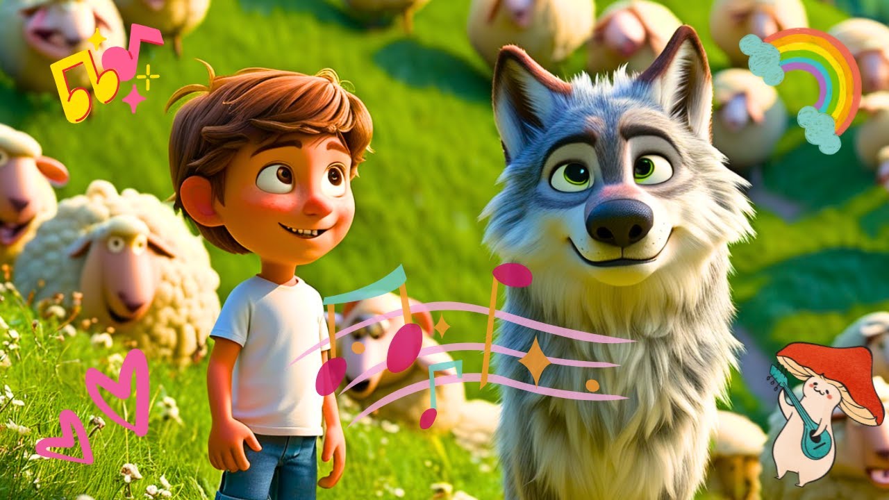 The Boy Who Cried Wolf 👦🏼🐺 | Kids Songs - YouTube
