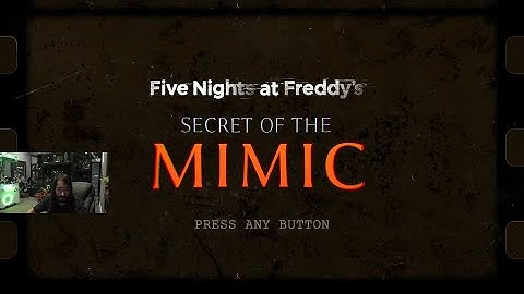 Playing new five nights at freddy's