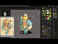 Pinterest 2D Art to 3D ZBrush Sculpt #26 18