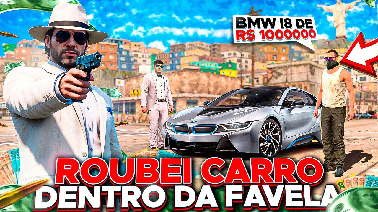 R0UBEI UM CARRO DENTRO DA FAVELA DOS ROXOS NO RIO RISE