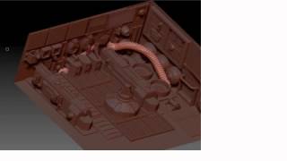Kit bashing in zbrush