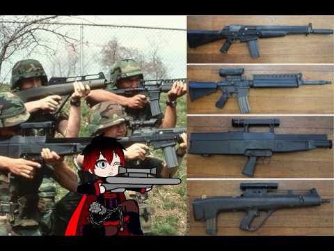 Team RWBY Reacts | Fat Electrician | Advanced Combat Rifle Program