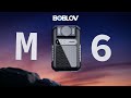 Boblov new body camera m6 with 180 rotating lens and remote control