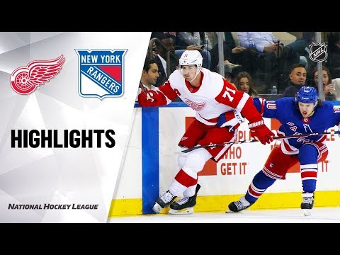 Video NHL Highlights | Red Wings @ Rangers 11/06/19 - youtube