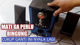 TUTORIAL TRICKS ON HOW TO FIX A COMPLETELY DEAD GMC ACTIVE SPEAKER