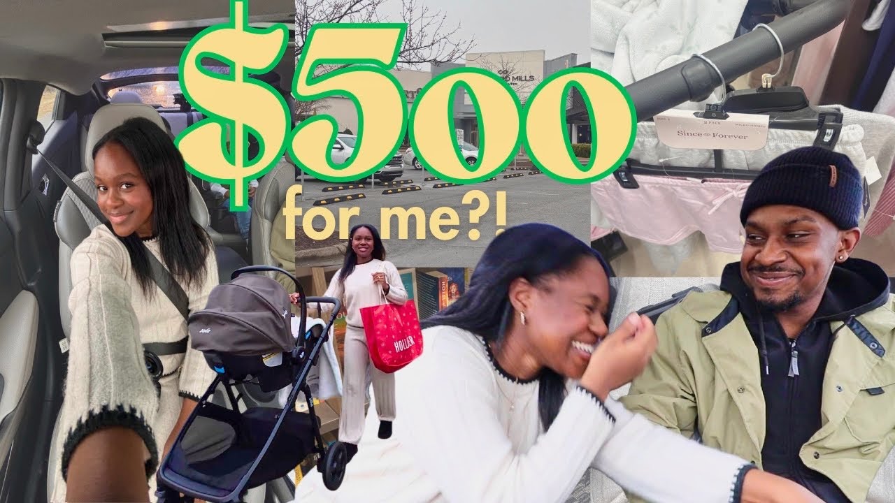 my husband surprised me with a $500 shopping budget