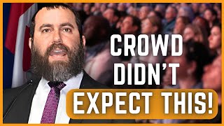 Christian Crowd STUNNED as Rabbi Sends Profound Message on God!