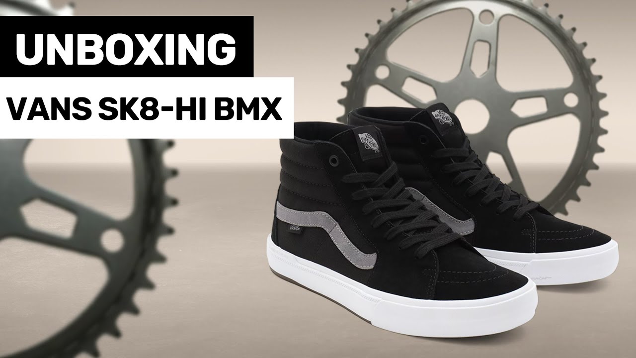 UNBOXING: Vans BMX Sk8-Hi Black / Gray / White