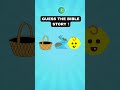 Can You Beat This Bible Emoji Quiz? #bibletrivia #challenge #shorts