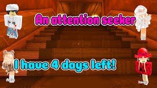 TEXT TO SPEECH | My Friends Treat Me Like An Attention Seeker When I Only Have 4 Days Left screenshot 3