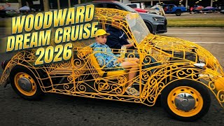 Woodward Dream Cruise Cars Drive By Up Close 2026 Full Video 4K High Quality Day to Night