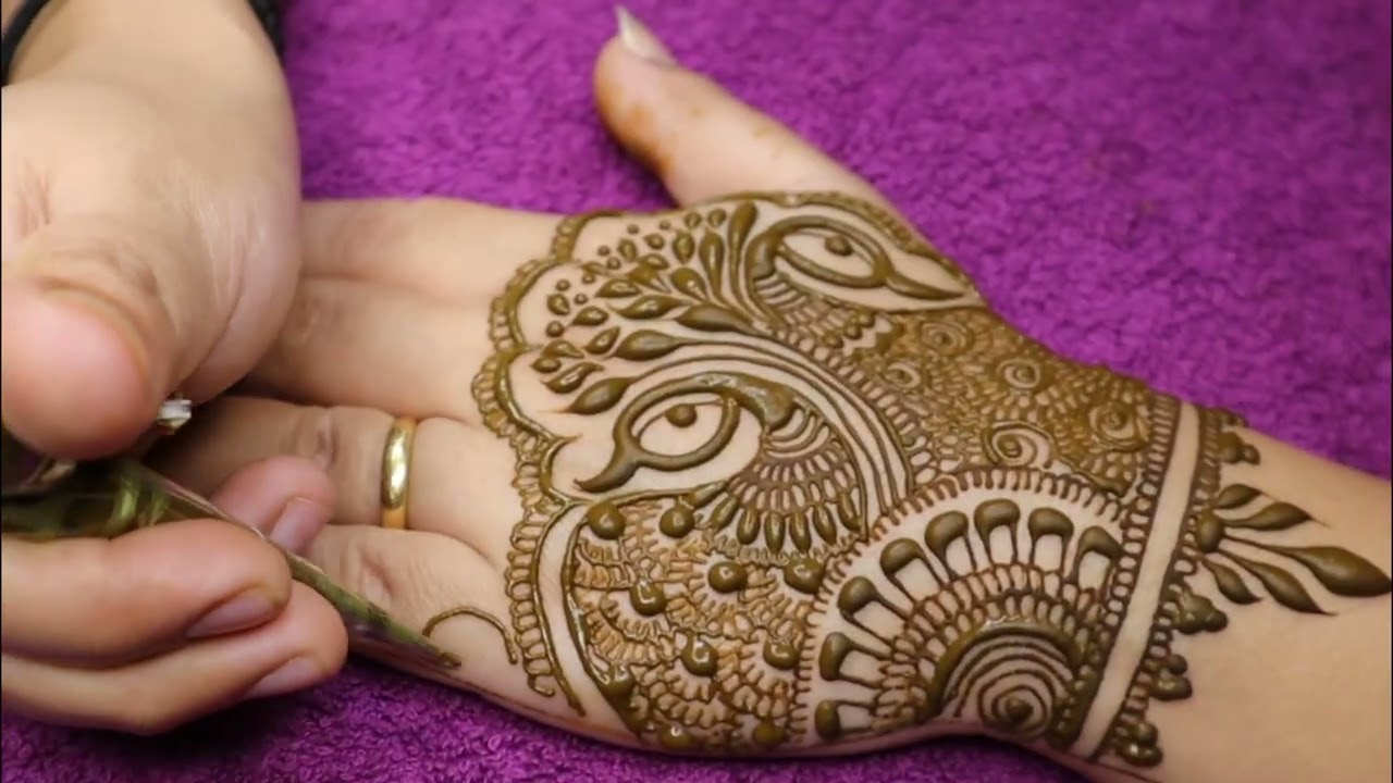 Karwa Chauth Special Mehndi Design #2 || Karwa Chauth Mehndi ...