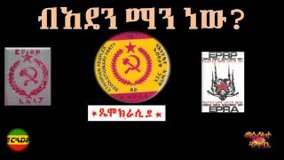 Who Is Amhara National Democratic Movement Andm - Part1