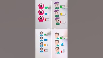 What is your battery level? Squid Game 2 #shorts #squidgame #thanos #art #youtubeshorts #gihun