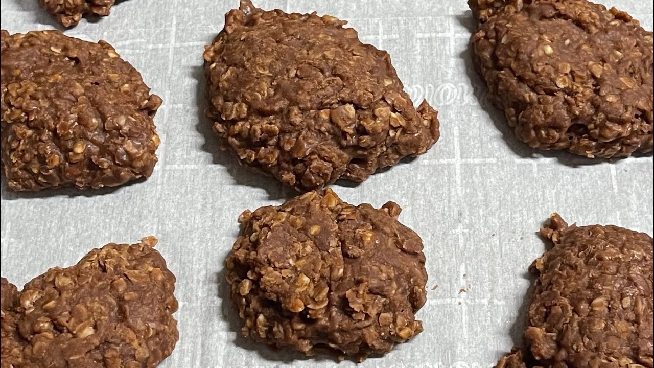No Fail No Bake Cookies - Peanut Butter & Oatmeal 