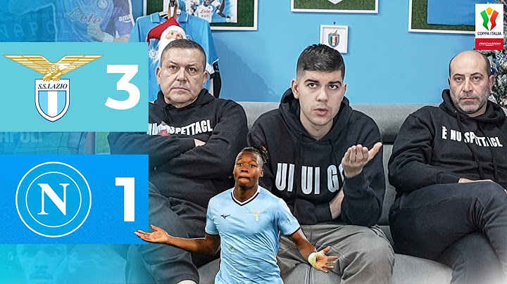 FUORI!! CHE FIGURA... LAZIO-NAPOLI 3-1 | LIVE REACTION NAPOLETANI