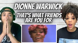 SO MANY ICONS!.. FIRST TIME HEARING Dionne Warwick - Thats Whats Friends Are For REACTION
