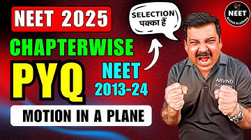 MOTION IN A PLANE 🚀PYQ