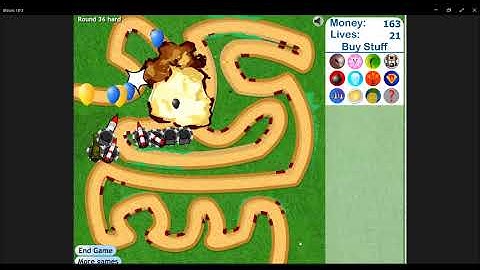 Bomb Cannon Towers Only (Track 1, Hard, Bloons Tower Defense 3 Challenge)