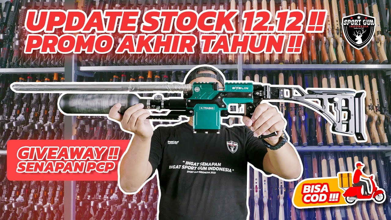 Update Harga Senapan Angin Desember 2025 SEMUA MERK PCP BOCAP CNC READY | PROMO AKHIR TAHUN 2025
