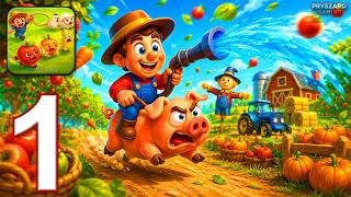 Farm Rush: Harvest Tycoon - Gameplay Walkthrough Part 1 - Farm Rush Adventure (iOS, Android) screenshot 1