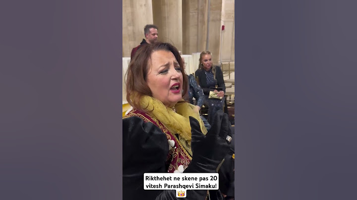 ❤️Rikthehet ne skene pas 20 vitesh Parashqevi Simaku👑 #parashqevisimaku #albania