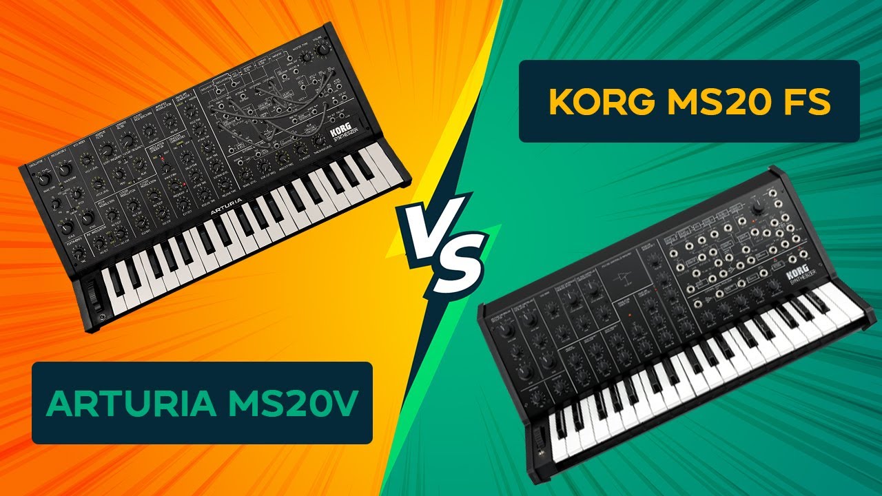 Comparaison Korg MS20 FS / Arturia MS-20 V en Francais