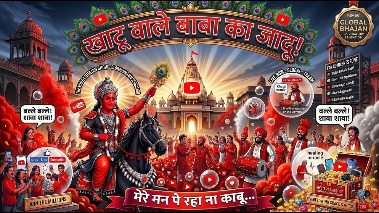 🔥 Khatu Wale Baba Tune Kiya Kaisa Jaadu | High Energy Punjabi Dhol Bhajan | New Khatu Shyam Song