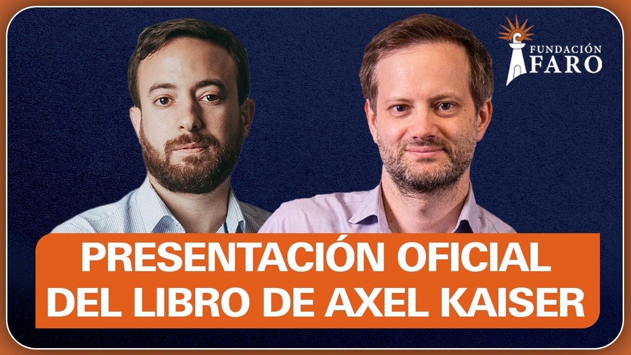 Axel Kaiser presenta su NUEVO LIBRO junto a Agustín Laje: "NAZI-COMUNISMO"