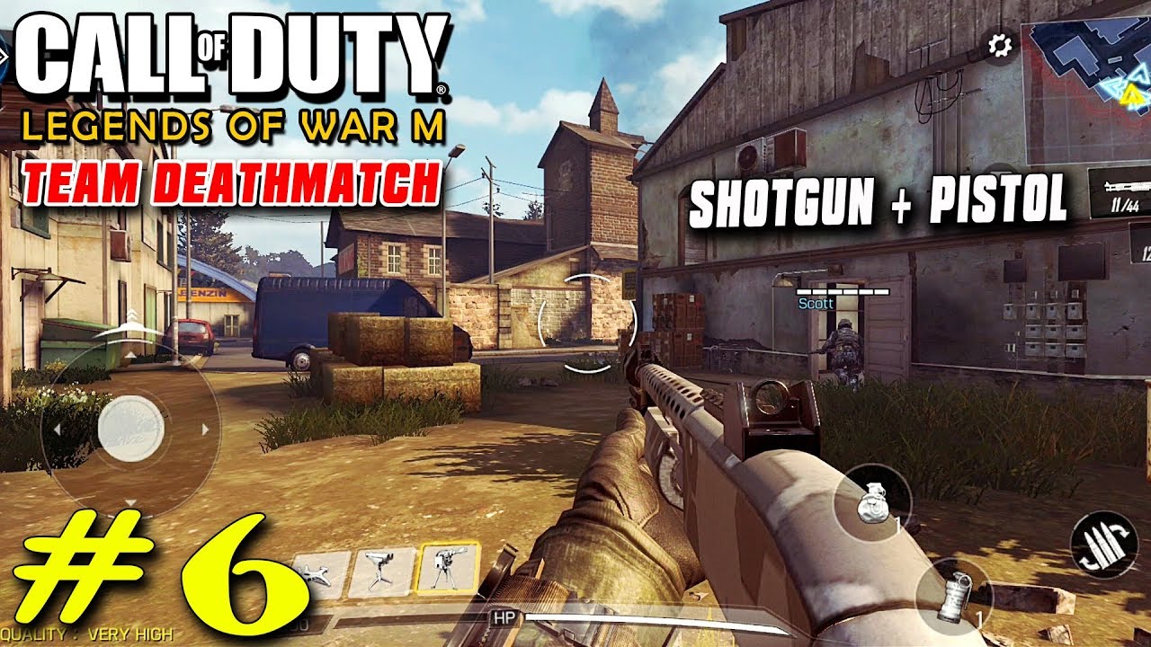 Call of Duty: Legends of War #6 - Shotgun + Pistol Team Deathmatch ...