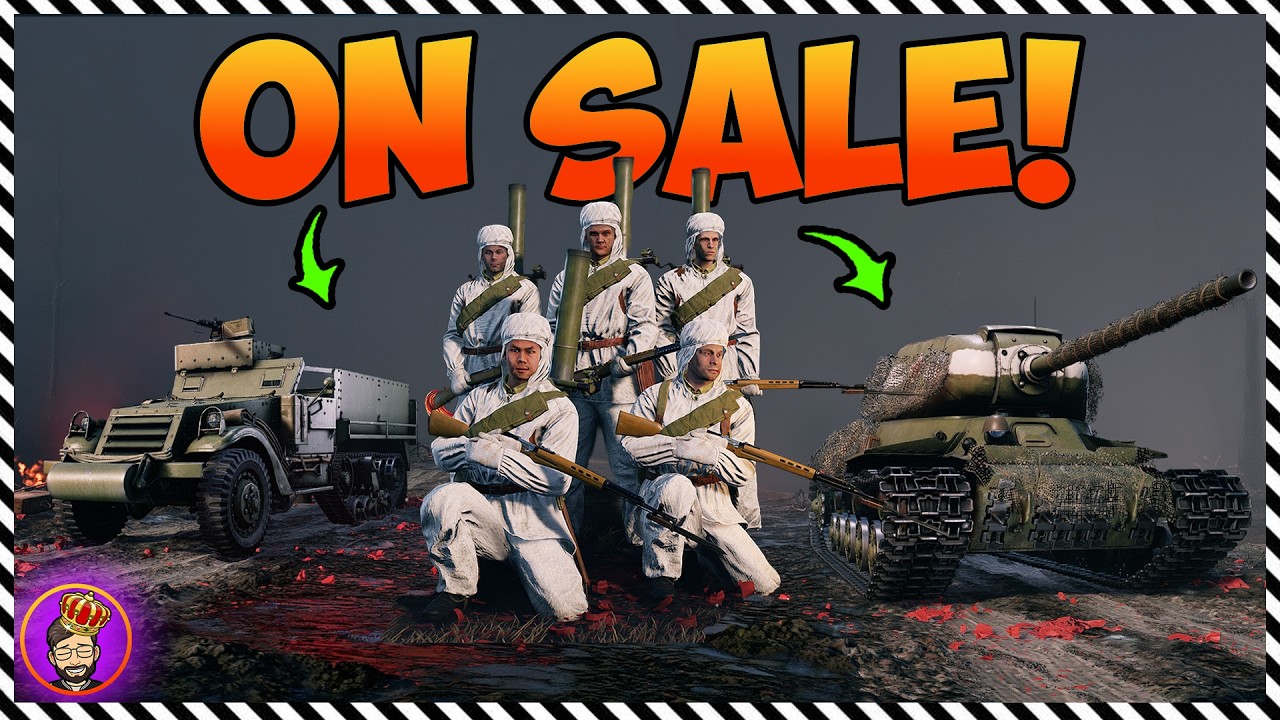These Squads are on Sale now! •• SVT-40, IS-1 ('45), M3A1 APC
