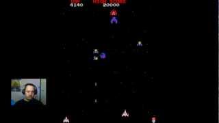 Funny WTF moment playing Galaga (1981 Namco) on Mame