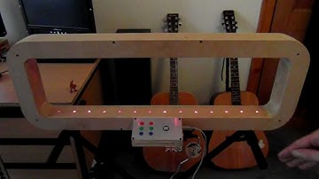 14-Note Framed Midi Laser Harp - Arduino Powered (velocity sensitive)