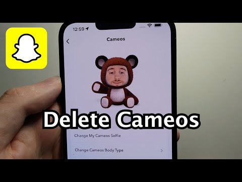 Snapchat How To Remove Cameos!