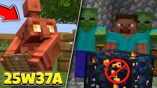 Обзор Minecraft 25w37a — Механика Медного Голема, Геймрулы, Освещение, Фишки для Серверов!