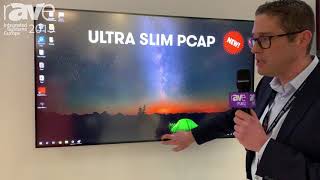 ISE 2019: DISPLAX Demos All-in-One Ultra Slim PCAP Display With 100 Touch Points, Fast Response Time