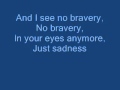 James Blunt - No Bravery lyrics
