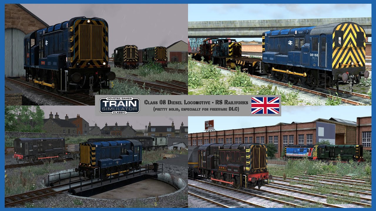 Class 08 Diesel Locomotive review ~ Train Simulator