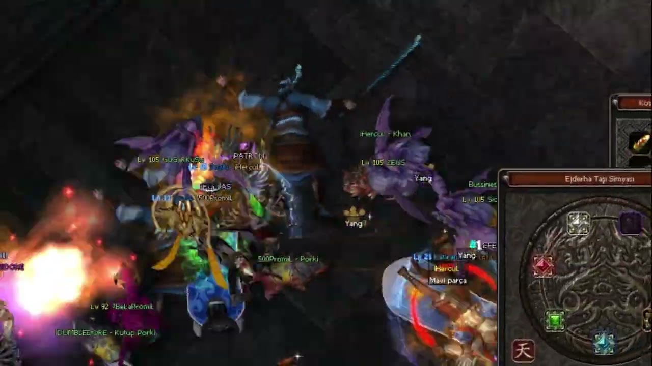 Metin2 Bagjanamu savaşları sunak kıyımı 500PromiL'den NAMELER