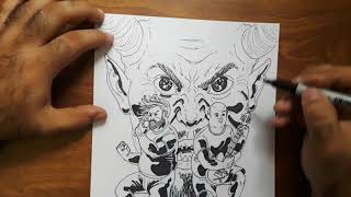 Celebrity Tenacious D Drawing and Inking | Tribute | Pick of destiny Net Worth