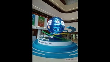 Flexible led screen-led sphere.  www.elikevisual.com