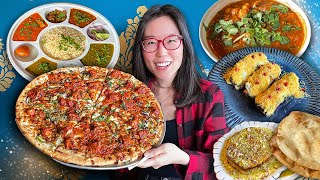 INDIAN PIZZA, Butter Chicken, Thali, Pancakes &amp; More! INDIAN FOOD TOUR in Greater Seattle (Part 3)