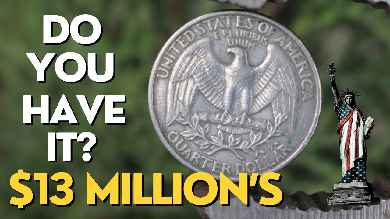Самые ЦЕННЫЕ серебряные монеты номиналом четверть доллара в истории США!