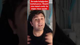 Borsada kalıplardan kurtuluyoruz. Önemli olan temel analiz ile doğru hisse seçimi #temelanaliz